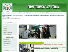 Tablet Screenshot of farmtechnocrats.com